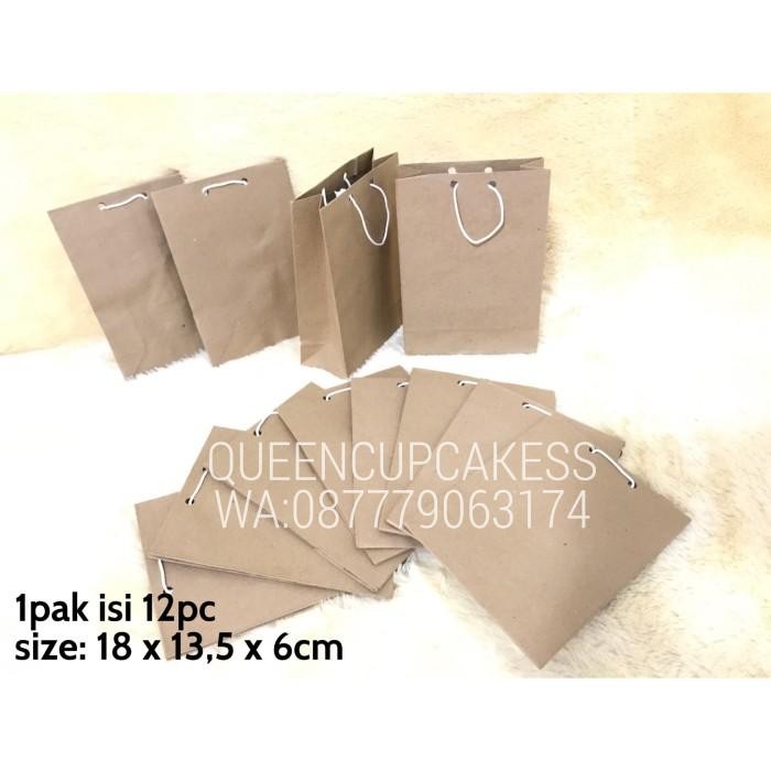 (Expert) paperbag polos kecil / paper bag coklat