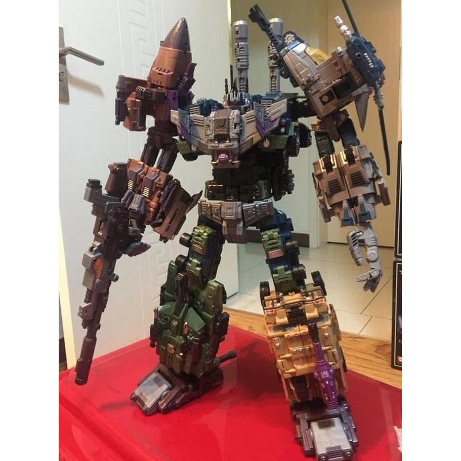 Bruticus Decepticons Warbotron Transformation Robot Oversized Jinbao