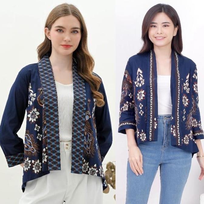 Jamy Blazer Batik Wanita Outer Rompi Wanita Jumbo Luaran Couple