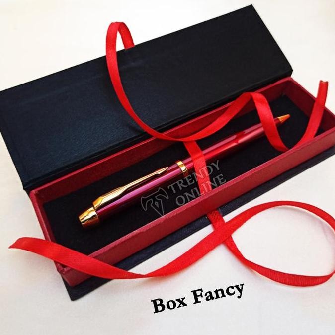 

tersedia pulpen + box pita fancy - custom nama/grafir hadiah unik elegan