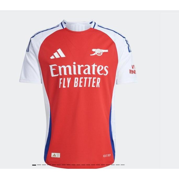 Jersey Bola Arsenal Home 2024/2025 ORIGINAL Player Issue HEAT.RDY