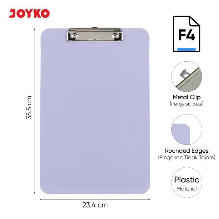 

Clipboard Papan Jalan Alas Ujian Joyko Clb-69 F4