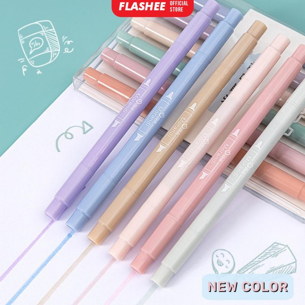 

Flash Sale - Flashee Spidol Highlighter Round Pastel Colour Pen Journal Marker Pen Alat Tulis Replacement