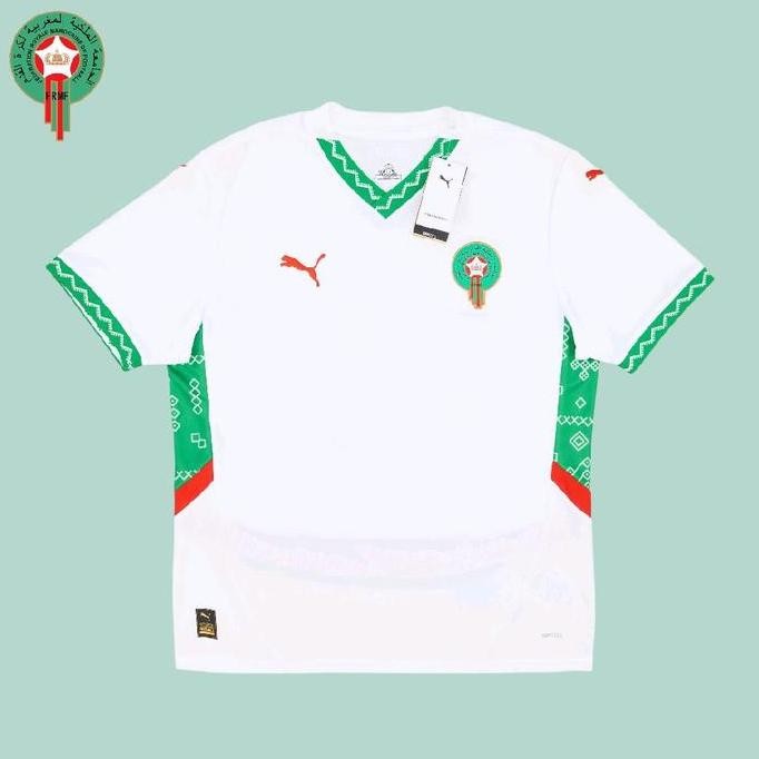 Jersey Original Morocco Maroko Away Stadium 2025/26
