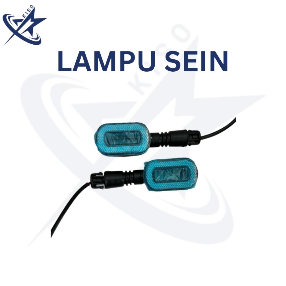 Terjangkau - KISO Lampu Sein Lampu Sen Lampu Belokan Sepeda Listrik Skuter Listrik Motor Listrik ~