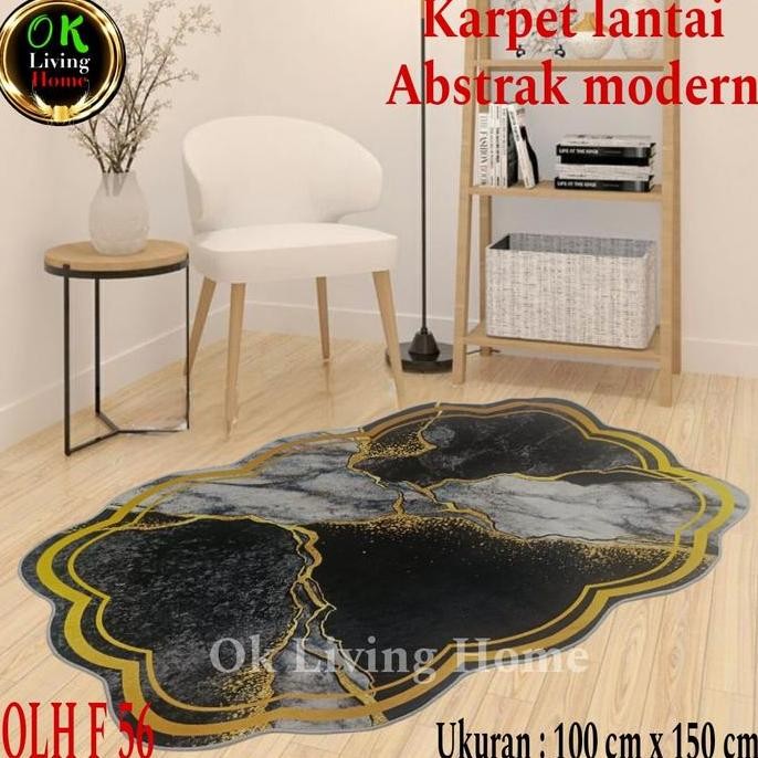 karpet 100x150 premium, karpet lantai modern 100x150, karpet lantai