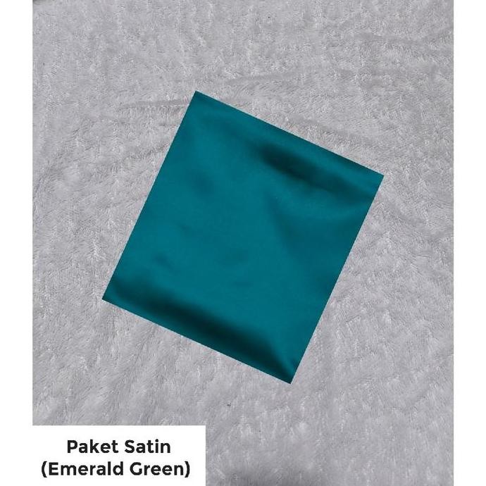 Spesial Package Kain Satin Bridesmaid Warna Denim Blue, Seragam Bridesmaid Kain Satin Velvet, Bahan 