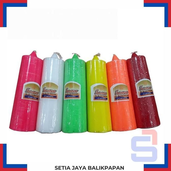 $$$$] Lilin Besar Taruna Warna-Warni