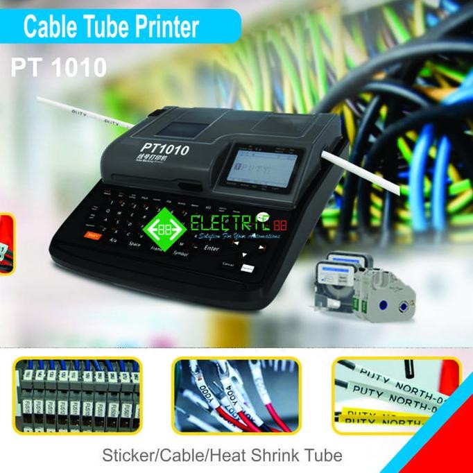 

PRINTER LABEL TUBE KABEL PUTY PT1010 ORIGINAL DAN TERPERCAYA