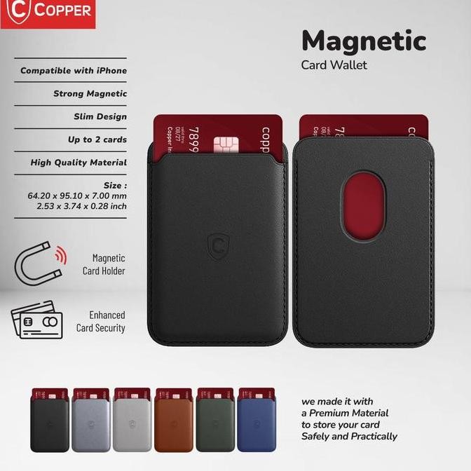 

Sale Magnetic Card Wallet Holder Dompet Untuk Kartu