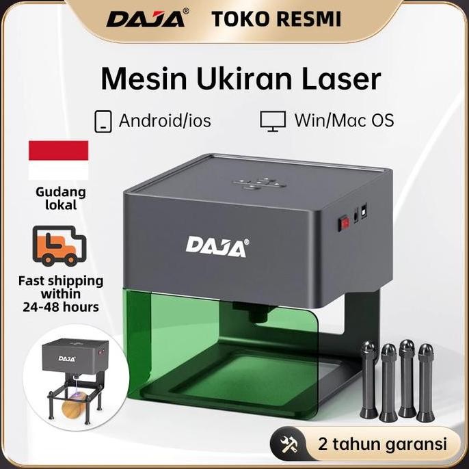 DAJA DJ6 PORTABLE LASER ENGRAVING MACHINE DIY ORIGINAL DAN TERPERCAYA