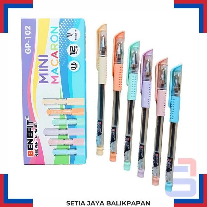 

\"\"\"\] Pulpen BENEFIT GP-102 Mini Macaron/ pulpen gel cair