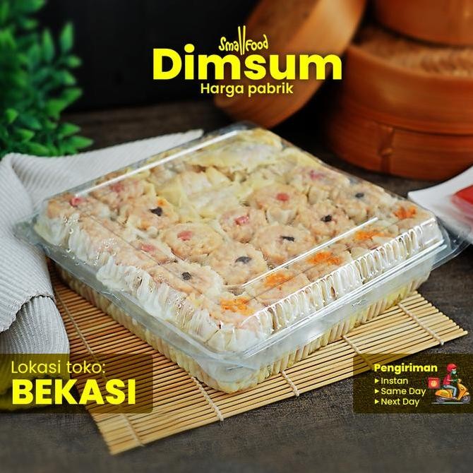 BEKASI 50 Pcs - Dimsum Siomay Premium Super Grosir Frozen Food Halal TTF