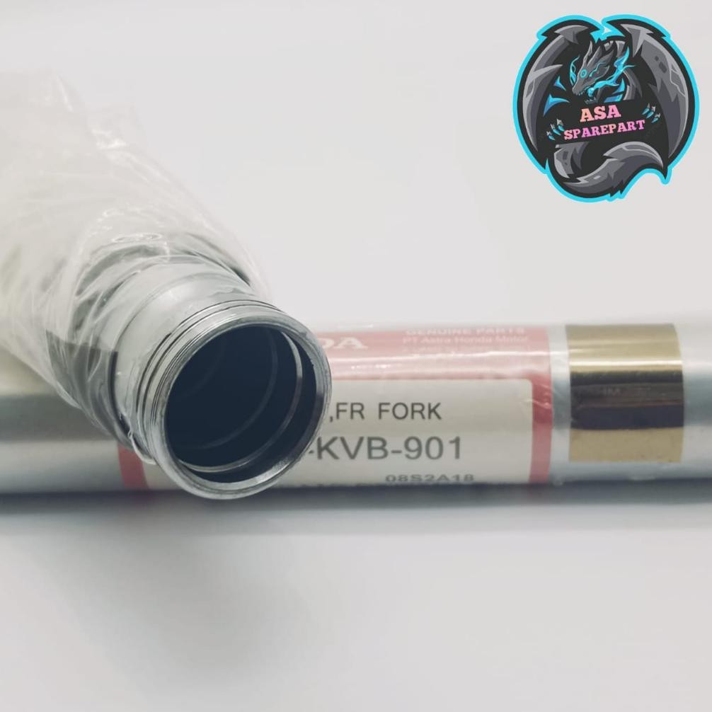 Diskon Paket As 2 Batang+2 Set Seal+1Set Oli Shock Depan Kvy Asli Original Motor Honda Beat Karbu , 