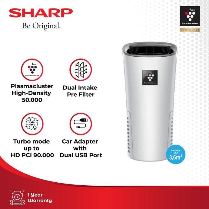 New Sharp Car Air Purifier IG-NX2Y Series | Quick Clean Portable Purifier
