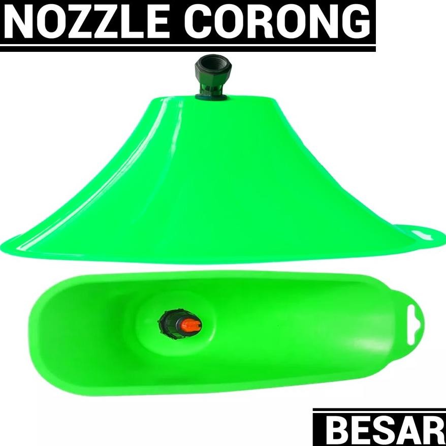 Nozzle corong sprayer pertanian corong anti angin untuk ujung sprayer
