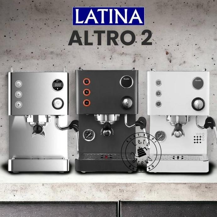 Mesin kopi Espresso Latina ALTRO dengan Timer & Temperatur display