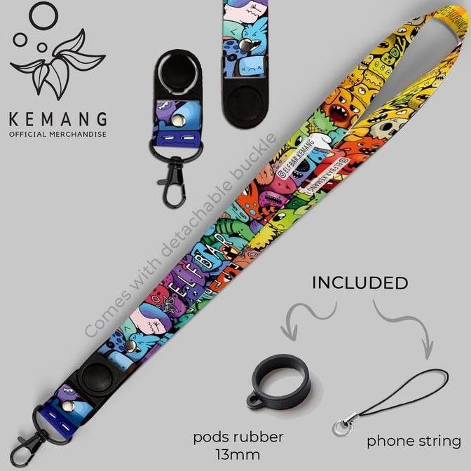 

Sale Premium Lanyard Motif Doodle Rainbow | Kemang Exclusive Merchandise
