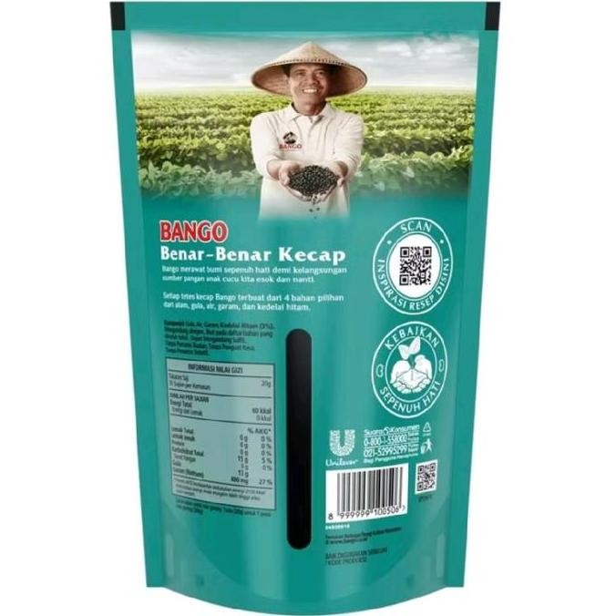 

Bango Kecap Manis Kemasan Pouch 700 gram SS