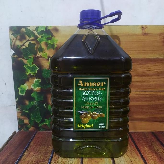 

Minyak Zaitun Ameer Master Since 1992 Extra Virgin Olive Oil 5 Liter