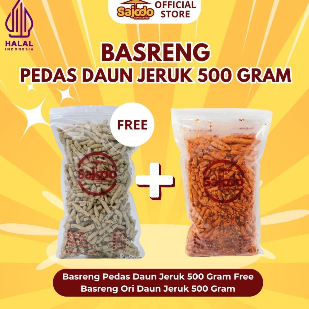 

Termurah Basreng Ordas ( Ori 500Gram, Pedas 500Gram) Sajodo Fsd-34