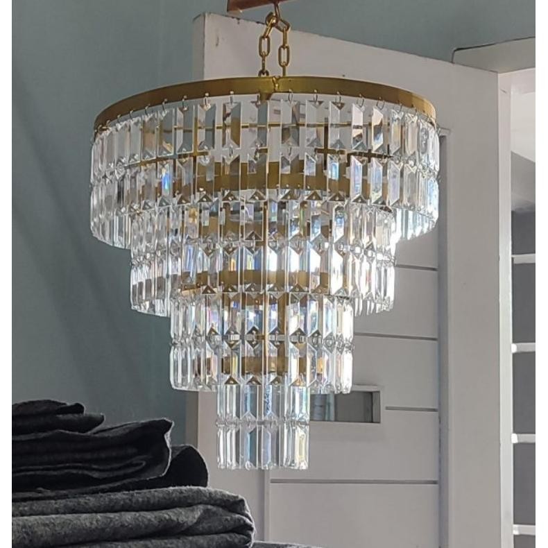 Lampu Gantung Akrilik / Lampu Kristal Gantung / Lampu Gantung Kristal Dekorasi