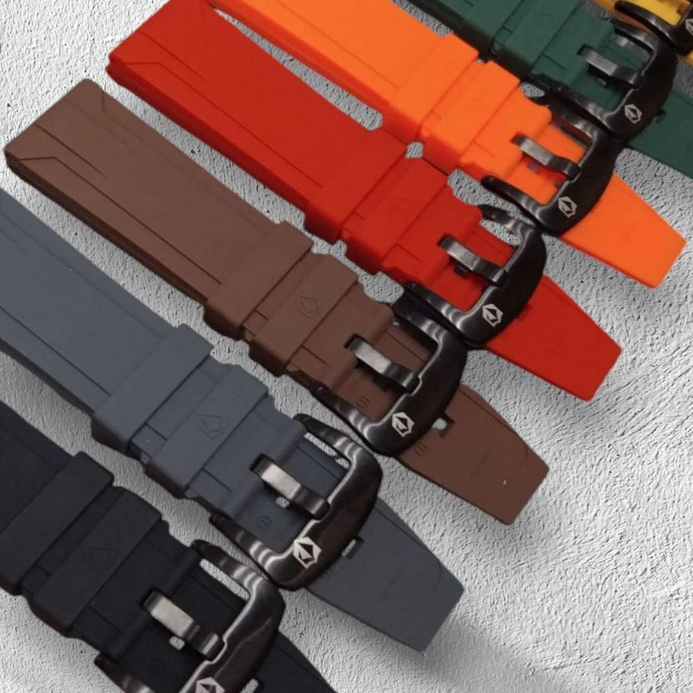 (Terbaru) STRAP TALI JAM RUBBER BAND EXPEDITION E6781 E6391 UK 24MM (Terlaris)