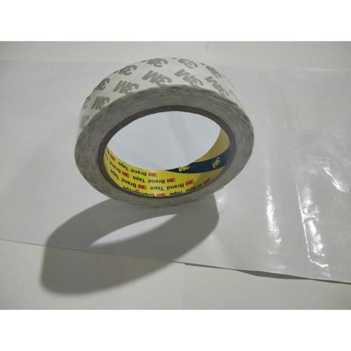 promo 3m 9080 double tape 48mm x 50m lem dua sisi tipis kuat ori