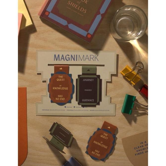 

Sale Magni - Magnetic Bookmark - Pembatas Buku Magnet