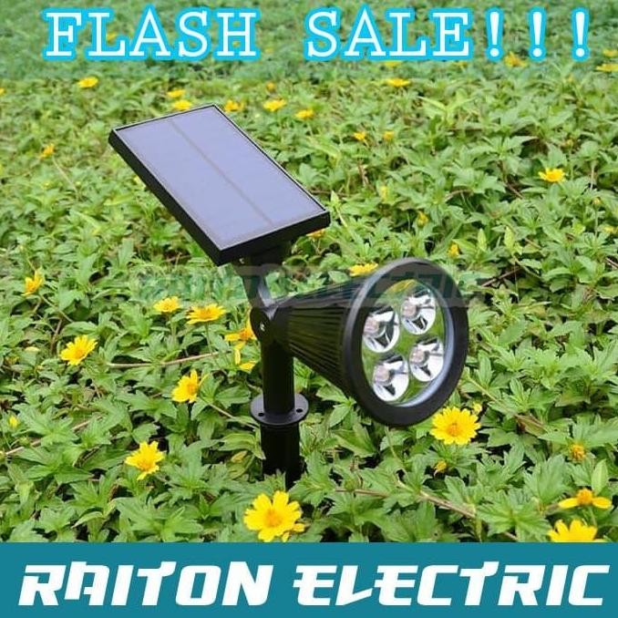 Lampu Sorot Taman Tenaga Surya / Lampu Sorot Solar Cell / Lampu Teras