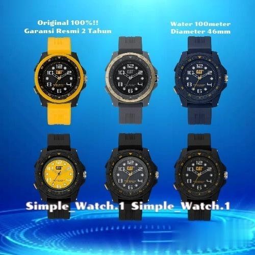 Zjs Original 100% Jam Tangan Pria Caterpillar Cat Lp.150.25.131 Lp.160.21.131 Lp.160.21.737 Lp.160.2