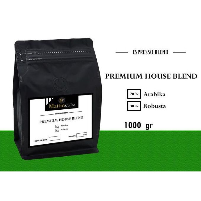 

original kopi house blend premium 1kg - arabika 70% robusta 30%