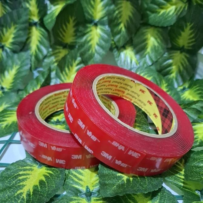 

promo double tape 3m vhb 4910 jelly clear 24mm x 4.5m perekat bening