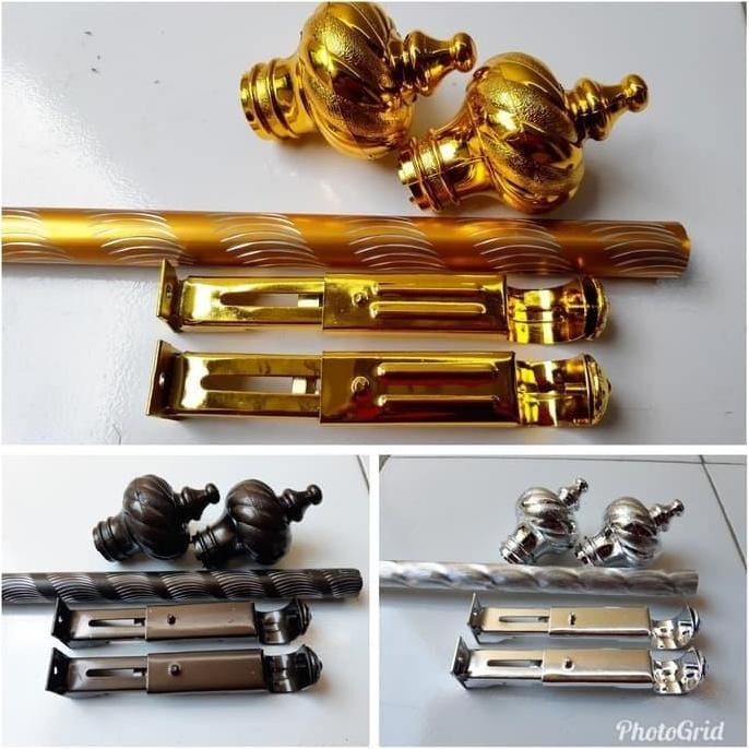 Rell - Rell gorden 150 cm - Batang ordeng - Batang gorden jendela