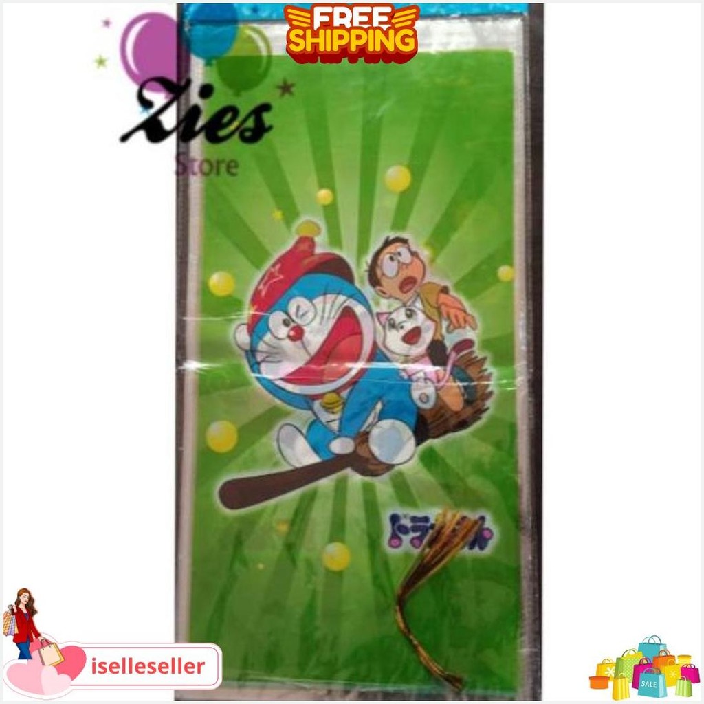 

Plastik Snack Ulang Tahun / Plastik Kado / Plastik Sovenir Doraemon Gratis Ongkir