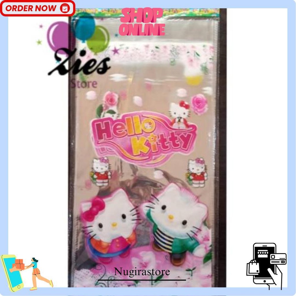 

Plastik Sanck Ulang Tahun / Plastik Kado / Souvenir Hello Kitty Siap Kirim