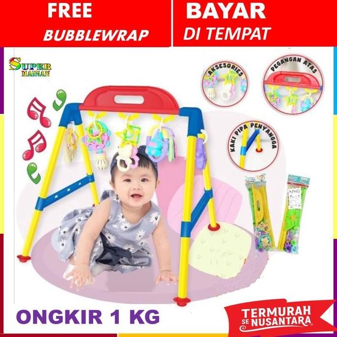Mainan Gantung Bayi 1-9 Bulan Musik Gantungan Mainan Bayi Murah Termurah