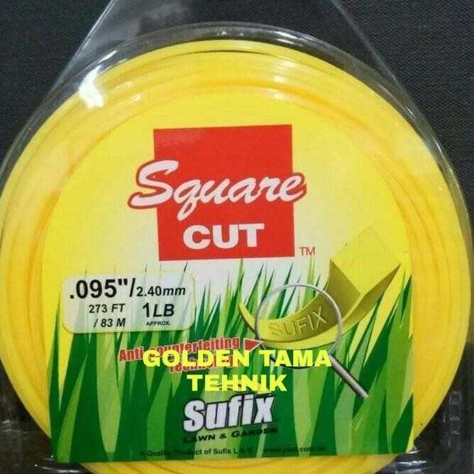 Tali Senar Sufix Potong Rumput Gendong 1 Lb