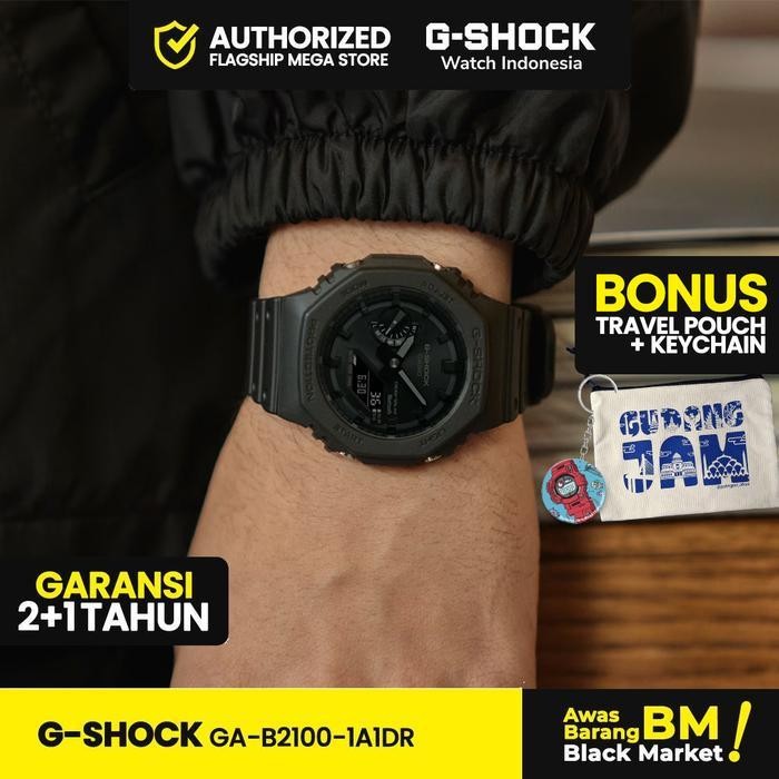 Wl G-Shock Gshock Ga-B2100-1A1Dr Ga-B2100-1A Ga-B2100 Gab2100 Ga B2100 Jam Kaca Watches Retro Stopwa