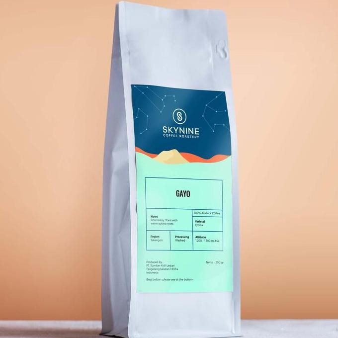 

original kopi arabika gayo 250g - roasted beans specialty sumatra arabica