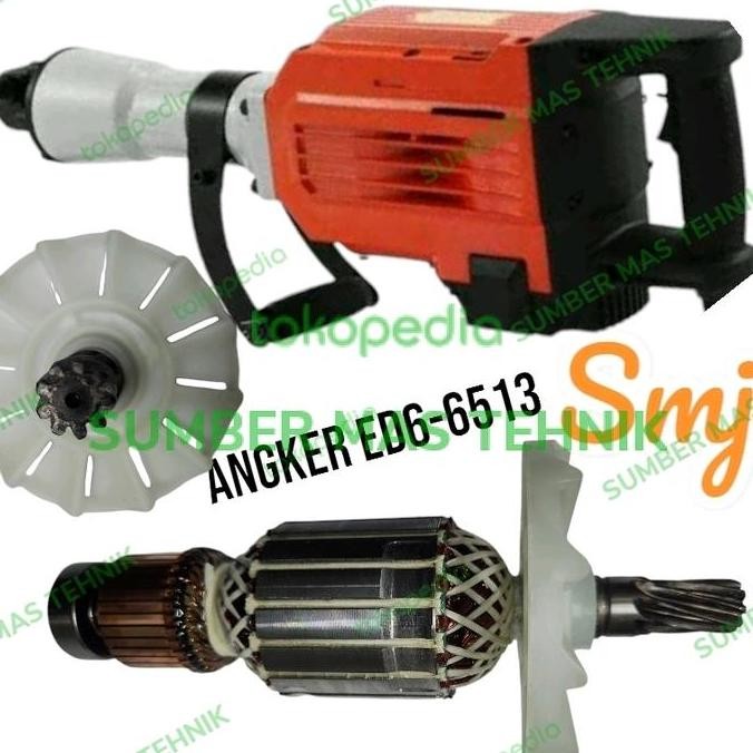 Update (1) Angker mesin bobok ED6-6513 rotor edon ed6-6513 armature ed6-6513 kw sumbermte Segera Bel
