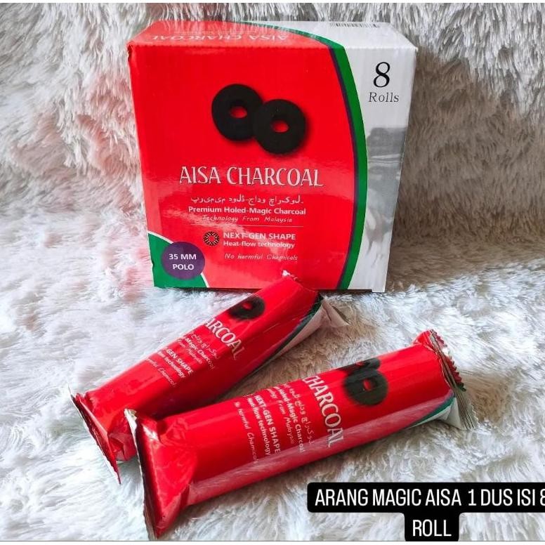 Terbaik Arang Magic Al Rahal 1 Box / Areng Dupa Arab Bukhur Buhur Briket Charcoal Bakar Premium Taha