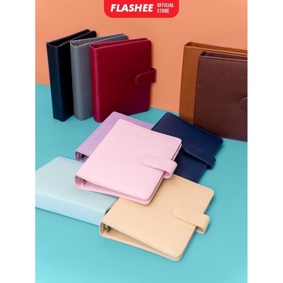 

Sp Flashee Binder Kulit Polos Eksklusif Levi Binder A6 Cover Agenda Binder Tabungan Uang Stationery Kulit Polos A6 Ring 6 Multifungsi Cover Paper