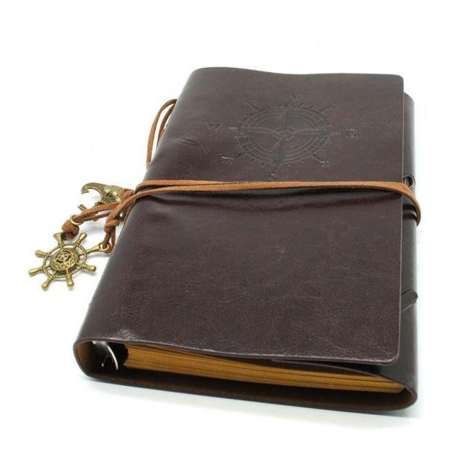 

[Cod] Buku Catatan A5 B7 Binder Kulit Retro Pirate Note Book Leaf Compass Koleksi Unik Notes Kuliah Leather Cover Vintage Diary Sekolah Kuliah Aesthetic Kado Ulang Tahun Hadiah Lucu Unik Murah Garansi 1 Tahun