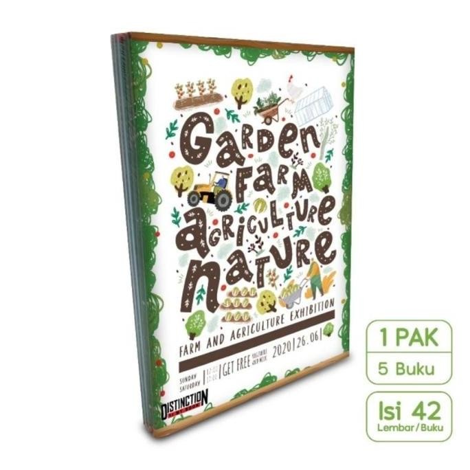 

Buku Tulis Boxy 42 Lembar Yuvi My Book (1Pak Isi 5 Buku)