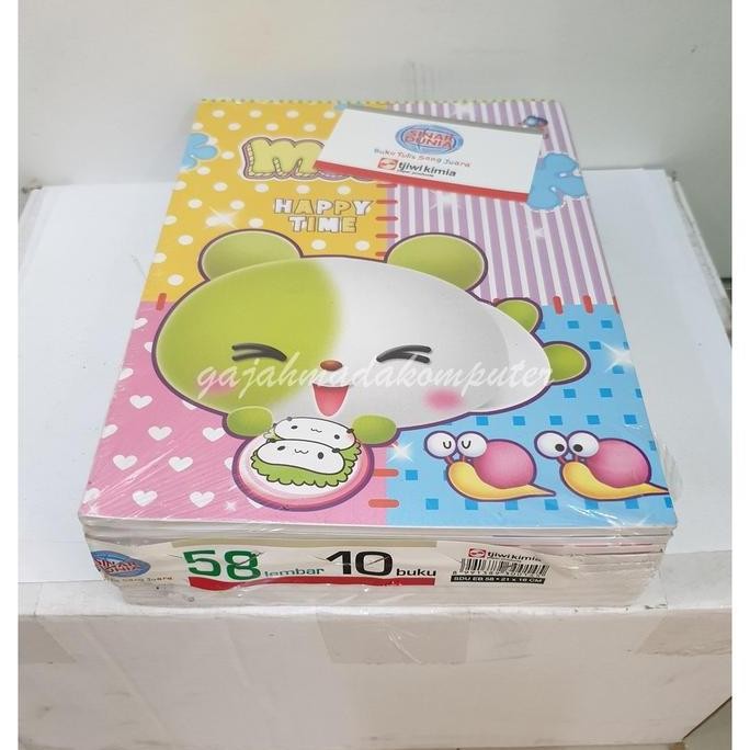 

Buku Tulis Sidu Sinar Dunia 58 Lembar - 10 Buku
