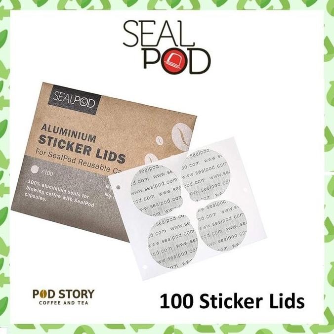 Sealpod - Reusable Nespresso Capsule - Sticker Lids