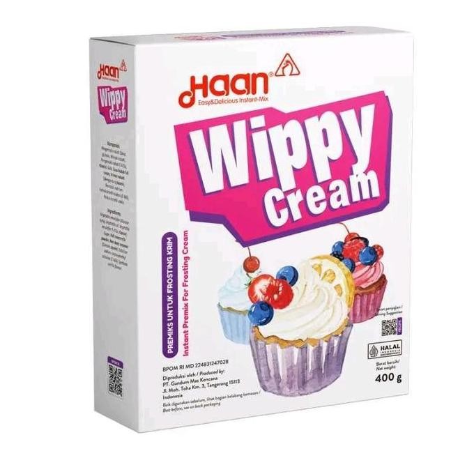 

:::::::] Wippy Cream Haan 400gr (kotak)