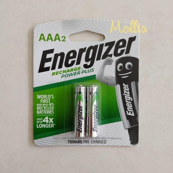 Baterai Energizer Rechargeable Power Plus Aaa Isi 2