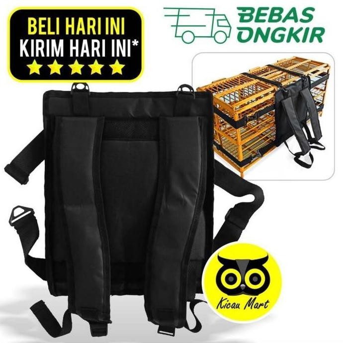 Produk Terbaik] Tas gendongan sangkar kandang dongdang burung merpati pos balap dara